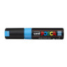 MARCADOR UNI-BALL POSCA PC-8K BISEL GRUESO 8MM TURQUESA -71-