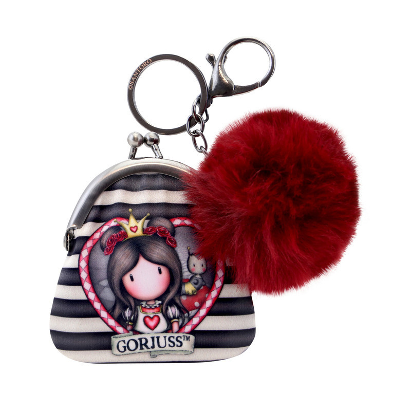 MINI LLAVERO CON MONEDERO GORJUSS "FINDING MY WAY" 919GJ09 8,5*7 SAFTA22