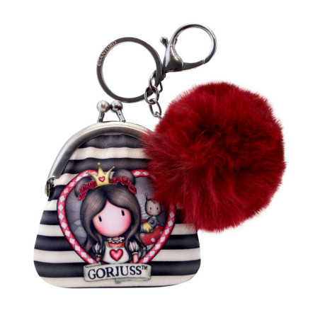 MINI LLAVERO CON MONEDERO GORJUSS "FINDING MY WAY" 919GJ09 8,5*7 SAFTA22