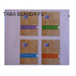 CUADERNO ENRI OXFORD RECICLADA TB FOLIO 80H CDLA 4MM 101961204 ^