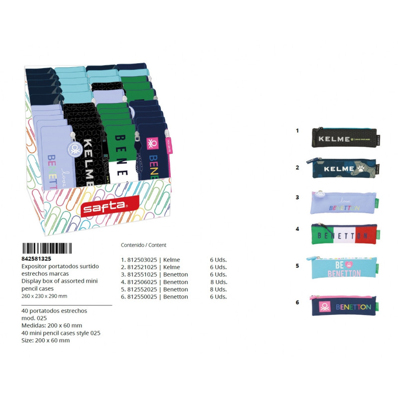 EXPOSITOR PORTATODOS ESTRECHOS MARCAS SAFTA25 ENERO 842581325