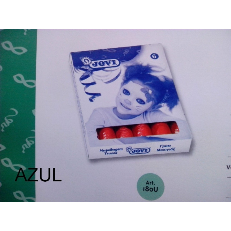 MAQUILLAJE JOVI BARRA GRANDE AZUL 15G C/6U ^
