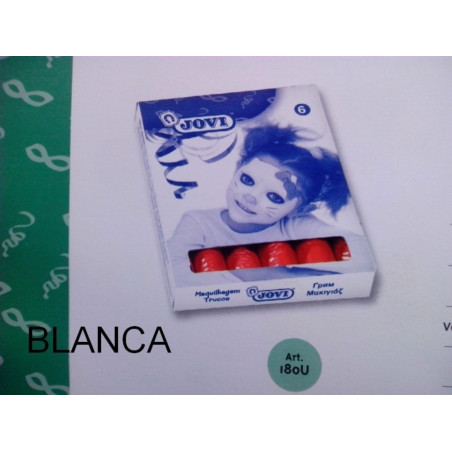 MAQUILLAJE JOVI BARRA GRANDE BLANCA 15G C/6U ^