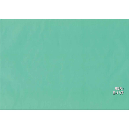 PAPEL REGALO ROLLO 62 SETIMPRES ESTUCADO LISO VERDE TURQUESA E1VT