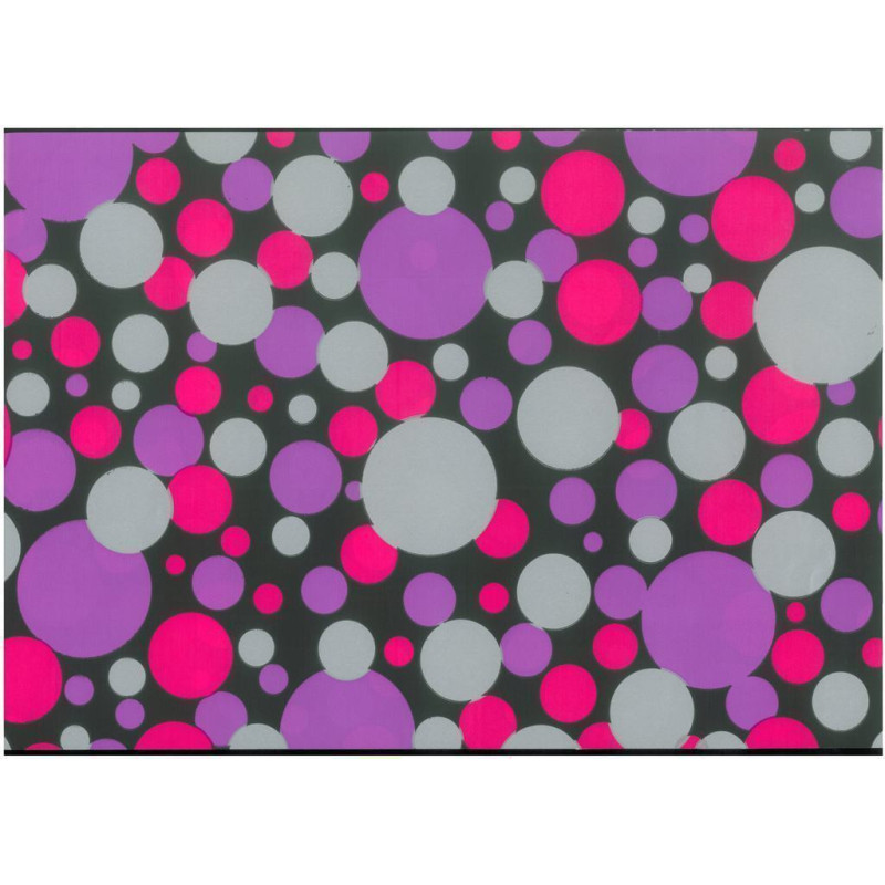 PAPEL REGALO ROLLO 62 SETIMPRES ESTUCADO CIRCULOS ROSA E28RS