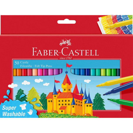 MARCD.ES ESCOLARES MEDIO 50 UDS FABER CASTEL
