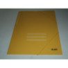 CARPETA GOMAS SOLAPAS FL SARO AMARILLA CARTON SATINADA 3002