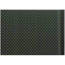 PAPEL REGALO ROLLO 62 SETIMPRES ESTUCADO NEGRO PUNTOS ORO E41N