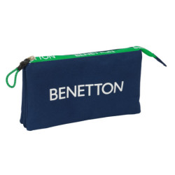 PORTATODO TRIPLE BENETTON "GREEN" SAFTA25 ENERO 842513744