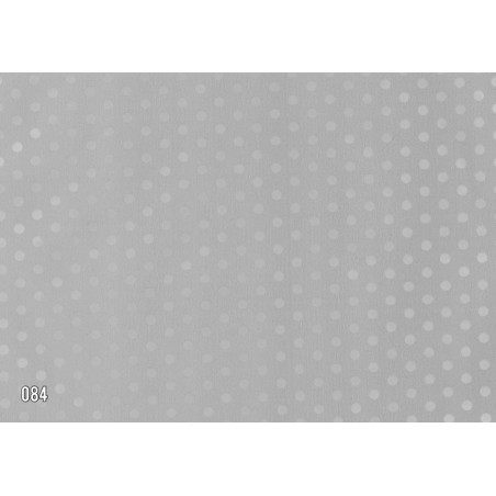 PAPEL REGALO ROLLO 62 SETIMPRES ESTUCADO GRIS PUNTOS PLATA E52P