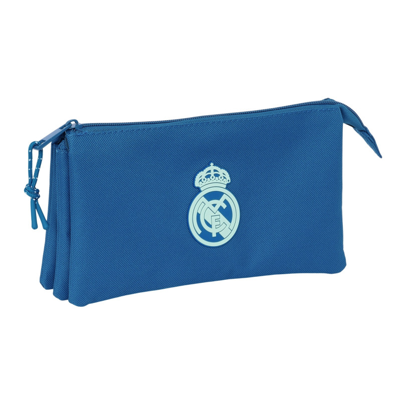 PORTATODO TRIPLE REAL MADRID CHICA AZUL SAFTA26 842468744 12X22 UNIDAD