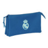 PORTATODO TRIPLE REAL MADRID CHICA AZUL SAFTA26 842468744 12X22 UNIDAD
