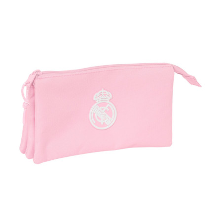 PORTATODO TRIPLE REAL MADRID CHICA ROSA SAFTA26 842467744 12X22 UNIDAD