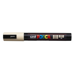 MARCADOR UNI-BALL POSCA PC-5M PUNTA REDONDA 1,8-2,5MM BEIGE -45-