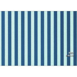 PAPEL REGALO ROLLO 62 SETIMPRES ESTUCADO RAYAS AZUL FONDO AZUL E63AZ
