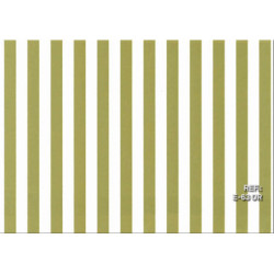 PAPEL REGALO ROLLO 62 SETIMPRES ESTUCADO RAYAS ORO FONDO BLANCO E63OR