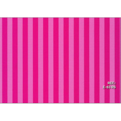 PAPEL REGALO ROLLO 62 SETIMPRES ESTUCADO RAYAS ROSA FONDO ROSA E63RS