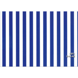 PAPEL REGALO ROLLO 62 SETIMPRES ESTUCADO BANDAS AZUL/BLANCO E64AZ