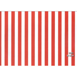 PAPEL REGALO ROLLO 62 SETIMPRES ESTUCADO BANDAS ROJO/BLANCO E64R