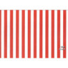 PAPEL REGALO ROLLO 62 SETIMPRES ESTUCADO BANDAS ROJO/BLANCO E64R