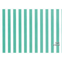 PAPEL REGALO ROLLO 62 SETIMPRES ESTUCADO BANDAS VERDE/BLANCO E64VR