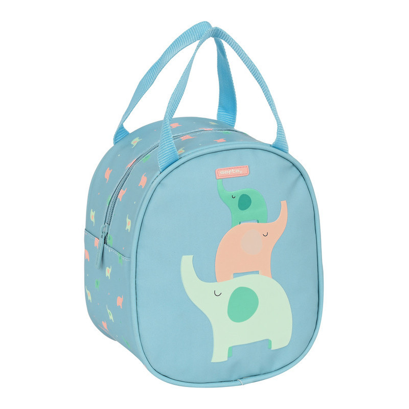 NECESER TERMO FACIL LIMPIEZA SAFTA PREESCOLAR "ELEFANTES" 842390607 SAFTA23 VAC