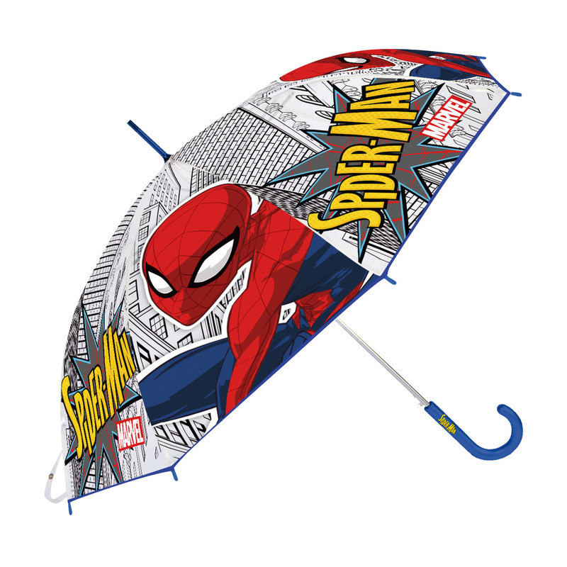 PARAGUAS MANUAL 46 CM SPIDER-MAN "GREAT POWER" SAFTA23 ENERO 312243119
