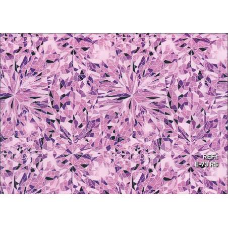 PAPEL REGALO ROLLO 62 SETIMPRES ESTUCADO PSICODELIA FONDO FUCSIA E73RS