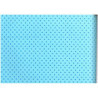 PAPEL REGALO ROLLO 62 SETIMPRES ESTUCADO INFANTIL BEBE PUNTITOS AZUL I11AZ