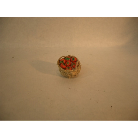 CESTA ESPARTO CON TOMATES 841 ^