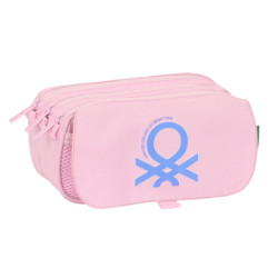 PORTATODO TRIPLE BIG BENETTON "PINK" SAFTA23 ENERO 842314710