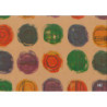 PAPEL REGALO ROLLO 62 SETIMPRES KRAFT CIRCULOS COLORES K18R