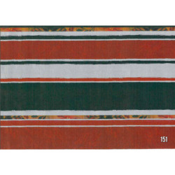 PAPEL REGALO ROLLO 62 SETIMPRES KRAFT BANDAS COLORES K26R