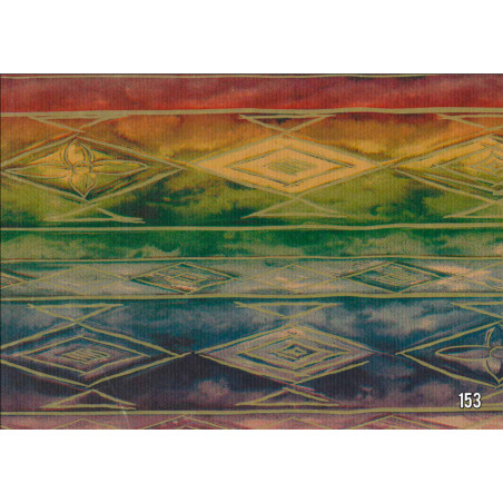 PAPEL REGALO ROLLO 62 SETIMPRES KRAFT ROMBOS COLORES K29R