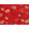 PAPEL REGALO ROLLO 62 SETIMPRES KRAFT ROJO FLORES K35R