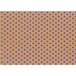PAPEL REGALO ROLLO 62 SETIMPRES KRAFT PUNTOS VIOLETA K37VL