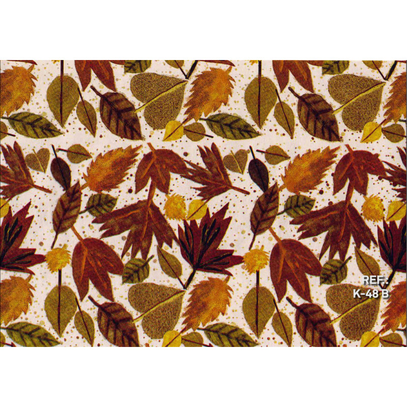 PAPEL REGALO ROLLO 62 SETIMPRES KRAFT HOJAS BLANCO K48B