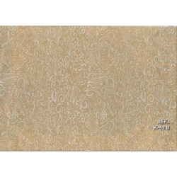 PAPEL REGALO ROLLO 62 SETIMPRES KRAFT CORAZONES BLANCO K52B