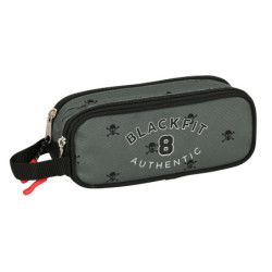 PORTATODO DOBLE RECICLABLE BLACKFIT8 "SKULL" 842241513 8*21 SAFTA22