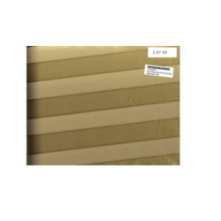 PAPEL REGALO ROLLO 62 HVS ESTUCADO BANDAS ORO BEIG L0709