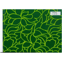 PAPEL REGALO ROLLO 62 HVS ESTUCADO RAYAS VERDE L1858