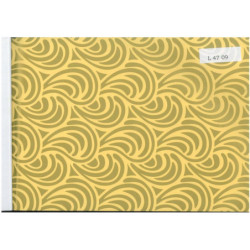 PAPEL REGALO ROLLO 62 HVS ESTUCADO DUNAS AMARILLO ORO L4709