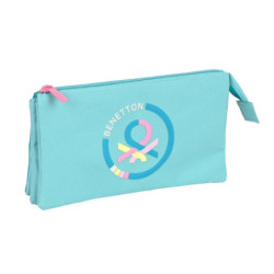 PORTATODO TRIPLE BENETTON "SUGAR" 842216744 12*22 SAFTA22