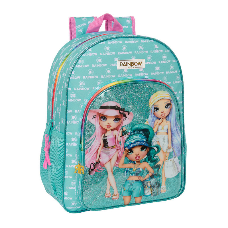 MOCHILA GDE. C/RUEDAS COMPACT EXTRAIBLE MINNIE MOUSE "MINTY" SAFTA26 612612918 45X33 UNIDAD