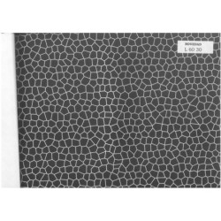 PAPEL REGALO ROLLO 62 HVS ESTUCADO ESCAMAS NEGRO L6030