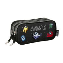 PORTATODO DOBLE AMONG US BLACK 842194513 10*22 SAFTA22