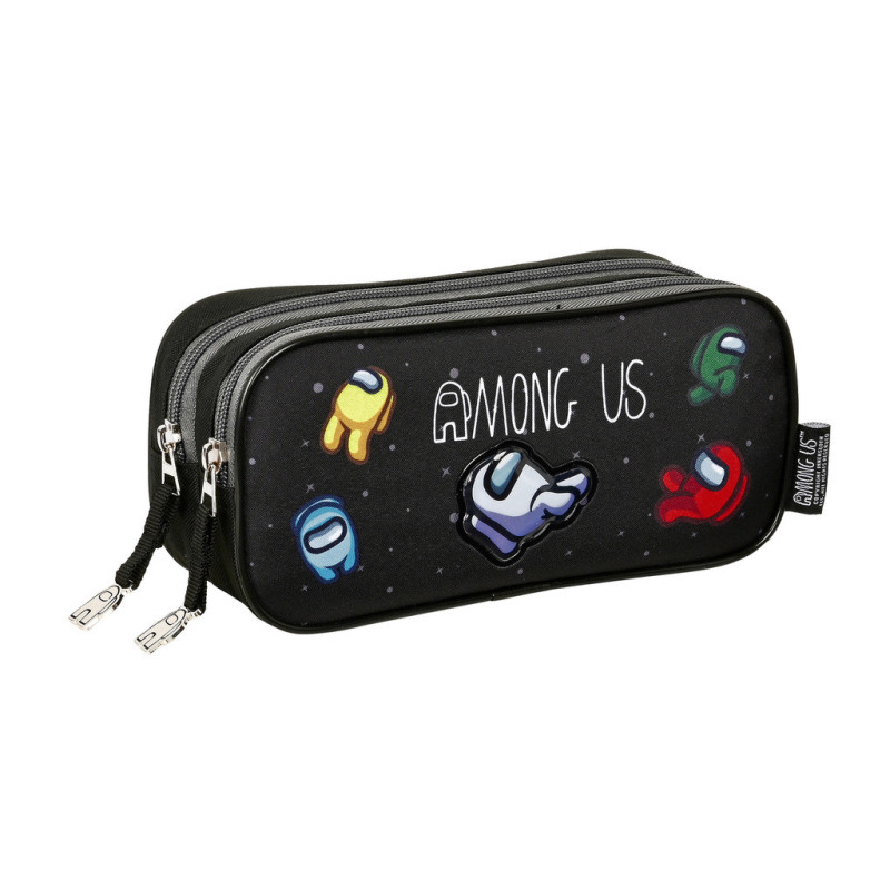 PORTATODO DOBLE AMONG US BLACK 842194513 10*22 SAFTA22