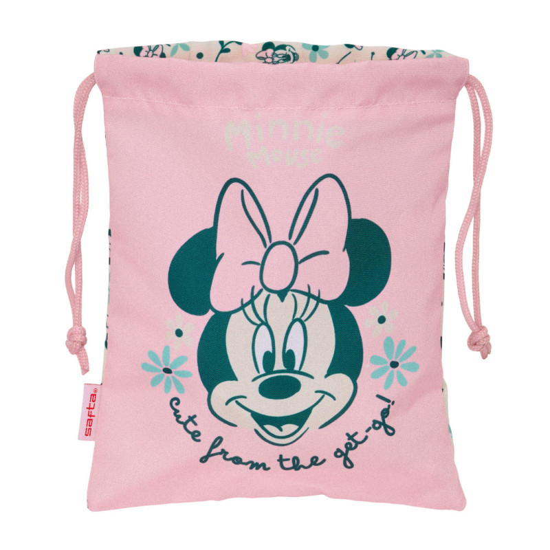 SAQUITO MERIENDA MINNIE MOUSE "MINTY" SAFTA26 812612237 25X20 UNIDAD