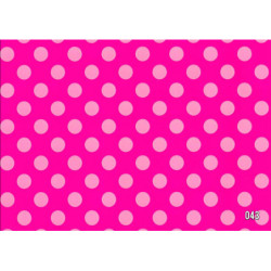 PAPEL REGALO ROLLO 31 SETIMPRES PACK 2U ESTUCADO ROSA PUNTOS FUCSIA E29FS