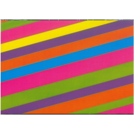 PAPEL REGALO ROLLO 31 SETIMPRES ESTUCADO RAYAS MULTICOLOR E2R